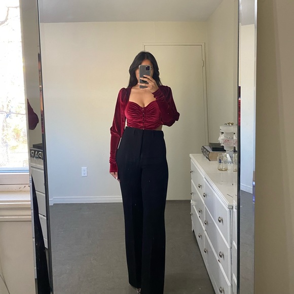 🛍️VELVET CORSET TOP - Picture 4 of 7
